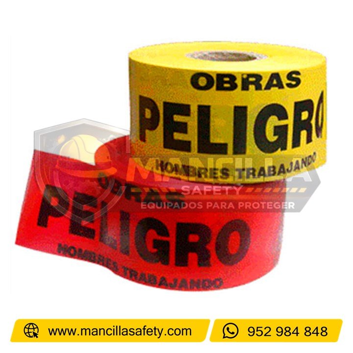 Cinta de Señalización Peligro Hombre Trabajando