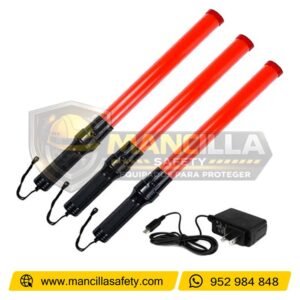 Vara Luminosa Recargable Color Rojo Importado