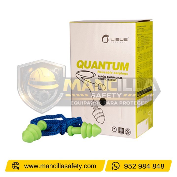 Tapones de Seguridad Quantum en Bolsa Libus