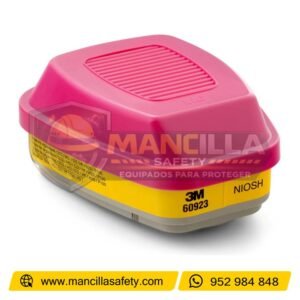 cartucho 3m 60923 Mixto para gases acidos, vapores Y P100