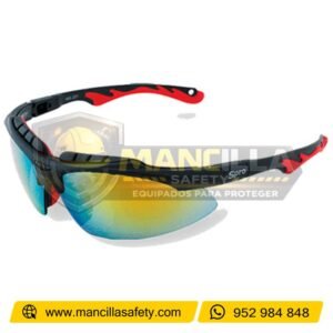 lentes de seguridad modelo Revo Rojo Spro
