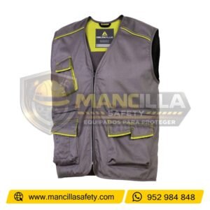 Chaleco M6GIL Plomo con Verde Delta Plus