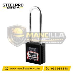 Candado de Bloqueo X10 Long Negro Steelpro