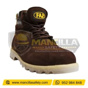 Botín Strong Dieléctrico Color Marron Faj