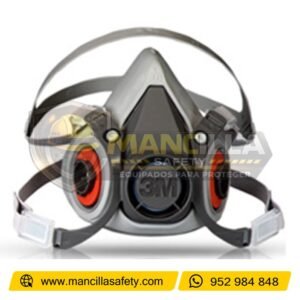 RESPIRADOR MEDIA CARA 3M 6200