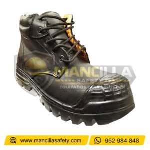 Botín De Cuero Forro Badana Con Refuerzo