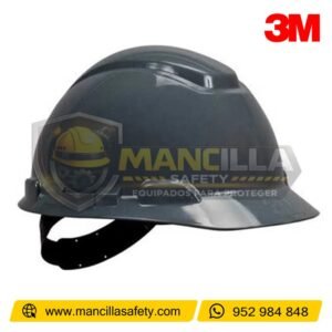 Casco de seguridad H700 Plomo 3M