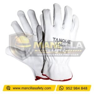 Guante de Cuero Badana Tanque