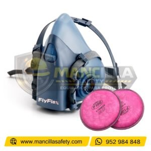 RESPIRADOR 7502 MEDIA CARA CON FILTRO P100