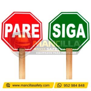 Señalización Pare y Siga Nacional