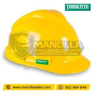 Casco de Seguridad Tridente Amarillo