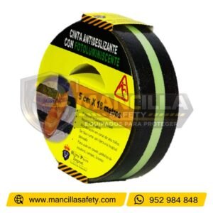Cinta Antideslizante Negro con Fotoluminiscente Importado