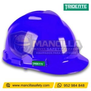 Casco de Seguridad Tridente Azul