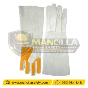 Guantes de Cuero Soldar 18" Nacional