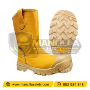 Bota Campera Dieléctrica Color Amarillo P/Baquelita Faj