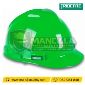 Casco de Seguridad Tridente Verde