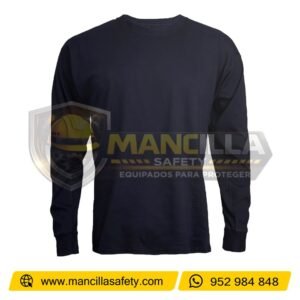 Polo Manga Larga Jersey 30.1 Azul Marino