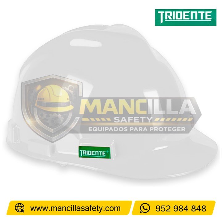 Casco de Seguridad Tridente Blanco