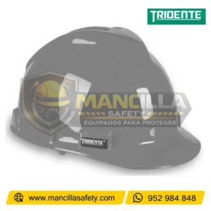 Casco de Seguridad Tridente Plomo