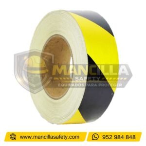 Cinta Grado Ingeniería Amarillo con Negro Importado