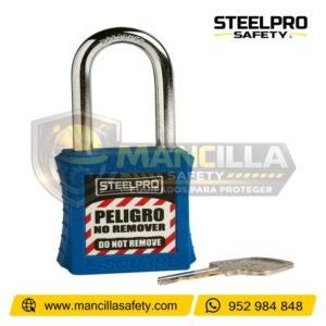 Candado de Seguridad Steelpro X10 Azul