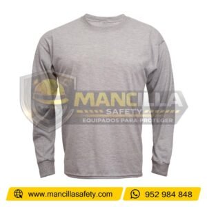 Polo Manga Larga Jersey 20.1 Plomo