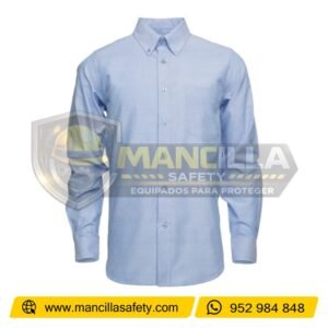 Camisa Oxford Manga Larga Nacional