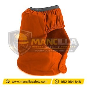 Cortaviento Acolchado con Polar Anaranjado