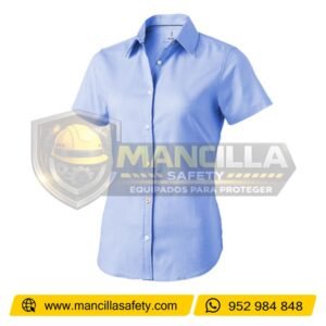 Blusa Oxford Manga Corta Nacional