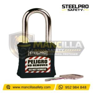 Candado de Seguridad Steelpro X10 Negro
