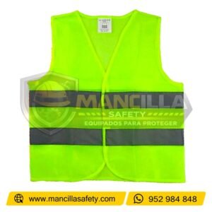 Chaleco de Seguridad Reflectivo Poliéster Fosforescente