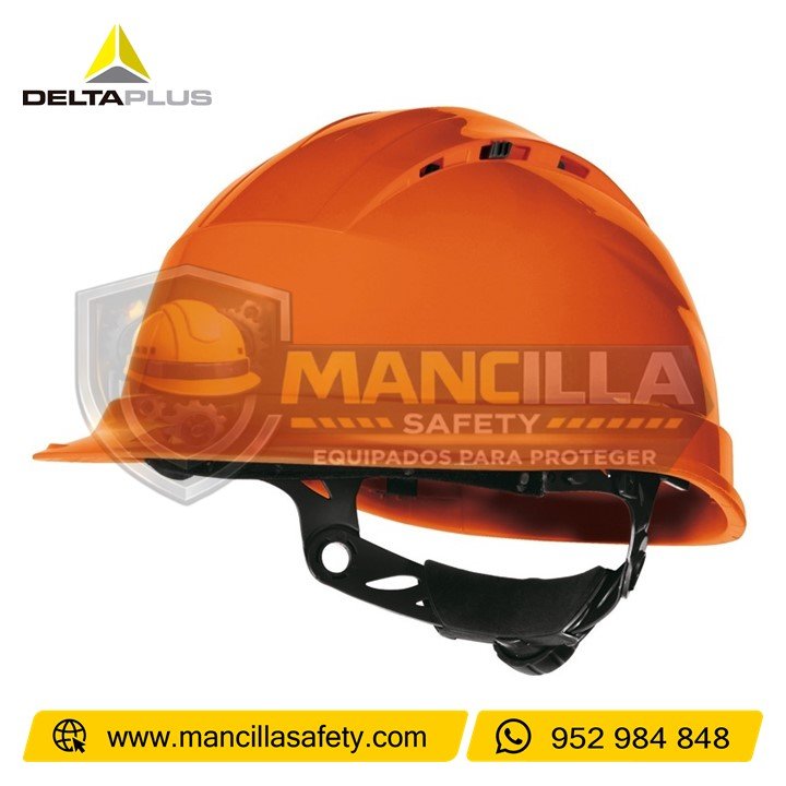 Casco de seguridad QUARTZ UP III Anaranjado Deltaplus