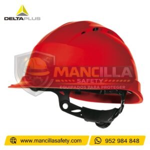 Casco de seguridad QUARTZ UP III Rojo Deltaplus