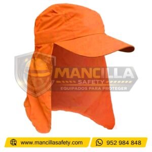 Gorras Jockey con Tapasol Anaranjado Nacional