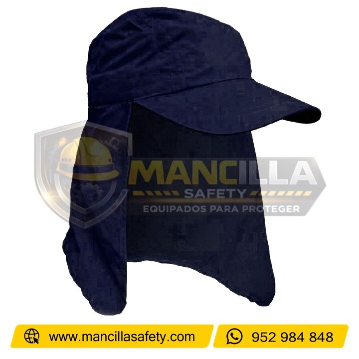 Gorras Jockey con Tapasol Azul Nacional