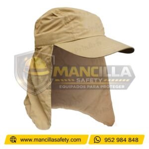 Gorras Jockey con Tapasol Beige Nacional