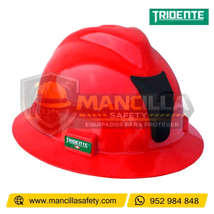 Casco de Seguridad Minero Tridente