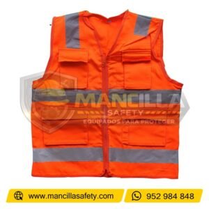 Chaleco Modelo H Drill Tecnologia Anaranjado