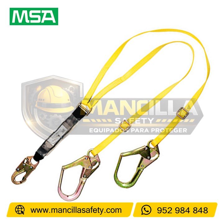 Arnés De Cuerpo Completo De 3 Argollas MSA